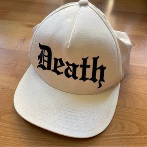 MNWKA DEATH white SnapBack hat